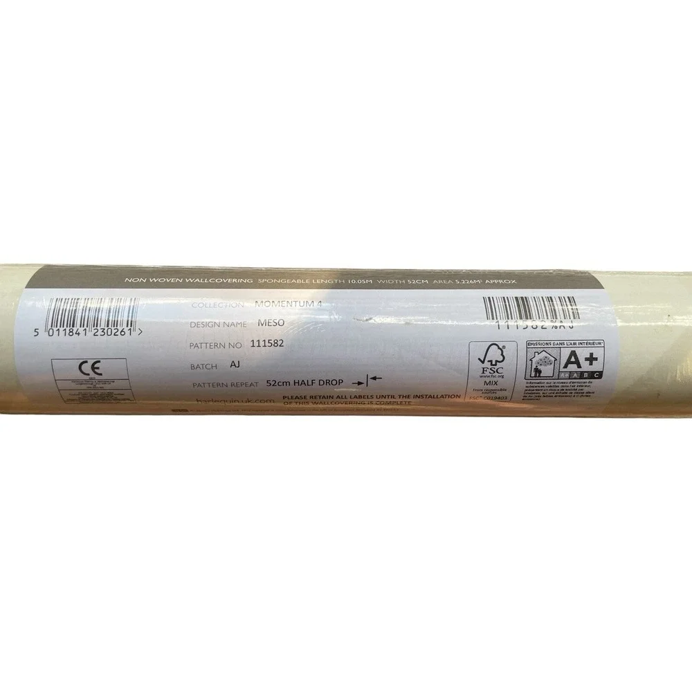 Harlequin Meso in Linen Wallpaper Momentum 4 111582 52cm x 10.05cm 1 Roll